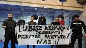 Mężczyzna maltretował kota. Bokserzy: przyjdź skrzywdzić nas