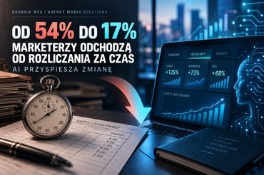 Marketerzy odchodzą od rozliczania agencji za czas pracy