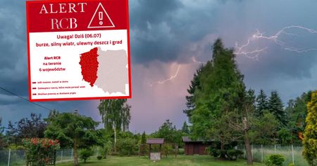 Zrobi się niebezpiecznie. Jest alert RCB