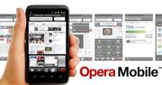 Opera Mobile dla Androida zaktualizowana