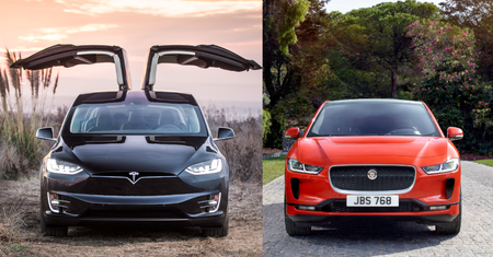 Elektryczny SUV na dwa sposoby. Jaguar I-Pace staje w szranki z Teslą Modelem X