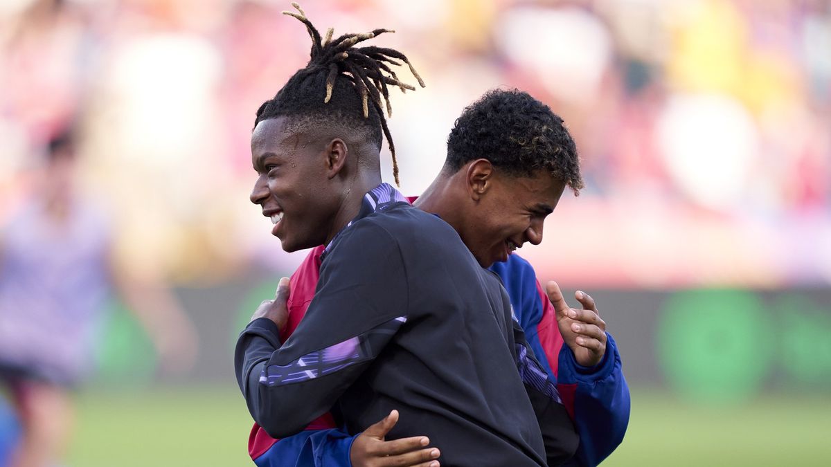 Getty Images / Pedro Salado / Na zdjęciu: Nico Williams i Lamine Yamal