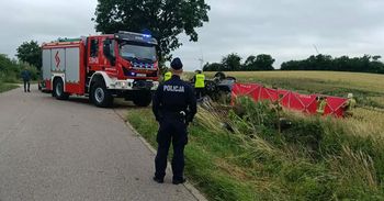 Wypadek w Postolinie. Wiadomo, co z kierowcą BMW