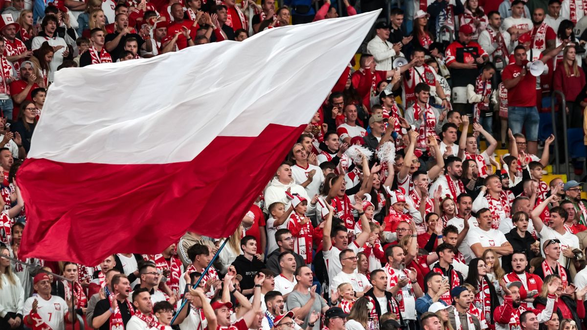 Getty Images / Dominika Zarzycka/NurPhoto / Na zdjęciu: kibice reprezentacji Polski