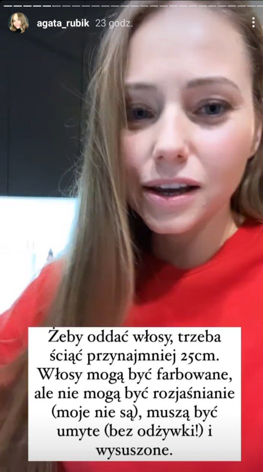 Agata Rubik ścięła włosy
