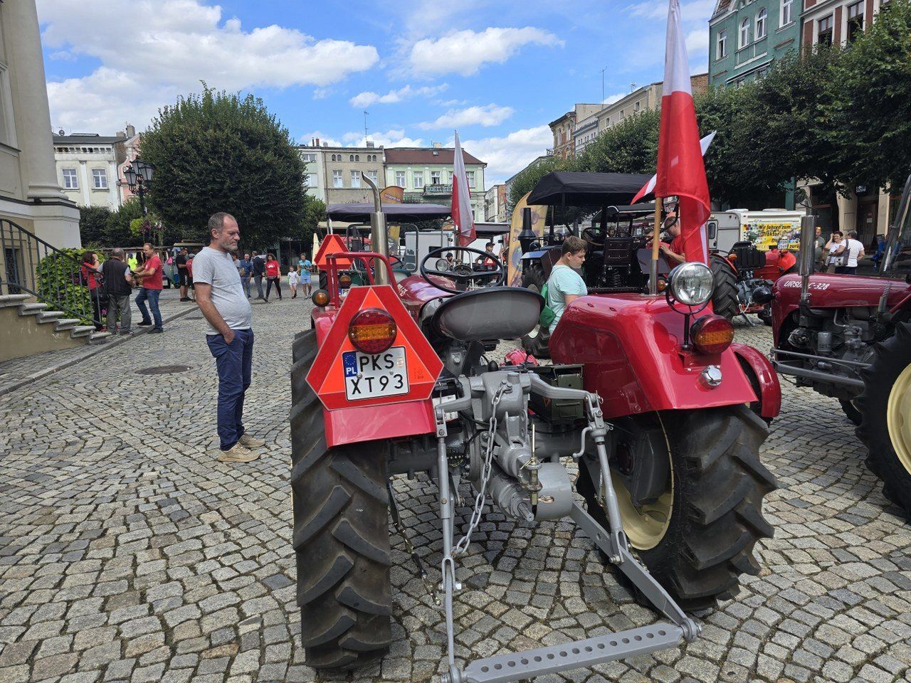 Do Leszna przyjechali uczestnicy Rajdu Traktorów im. Martina Havelki. W najbliższy weekend wezmą udział w festiwalu w Wilkowicach