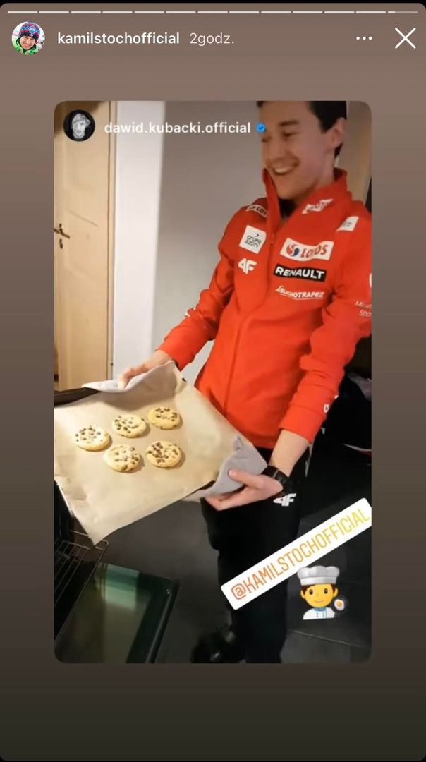 Kamil Stoch (źródło: insta story)