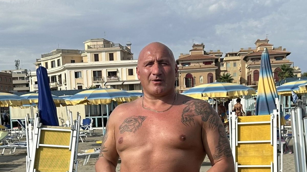 Marcin Najman w czasie wakacji w 2024 roku