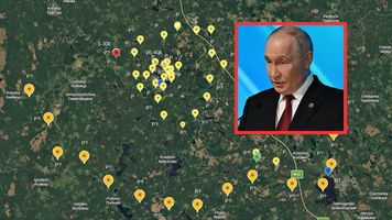 Wieże nagle pojawiły się przy rezydencji Putina. Mają jeden cel