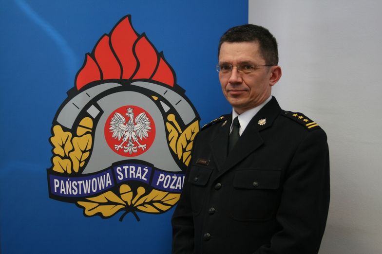 Paweł Frątczak, rzecznik prasowy Straży Pożarnej