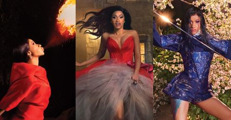 Cardi B zionie ogniem na okładce amerykańskiego "Harper's Bazaar"