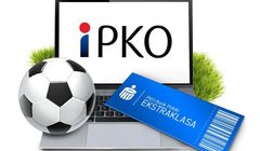 Bilety na mecze Ekstraklasy dostępne w serwisie internetowym iPKO