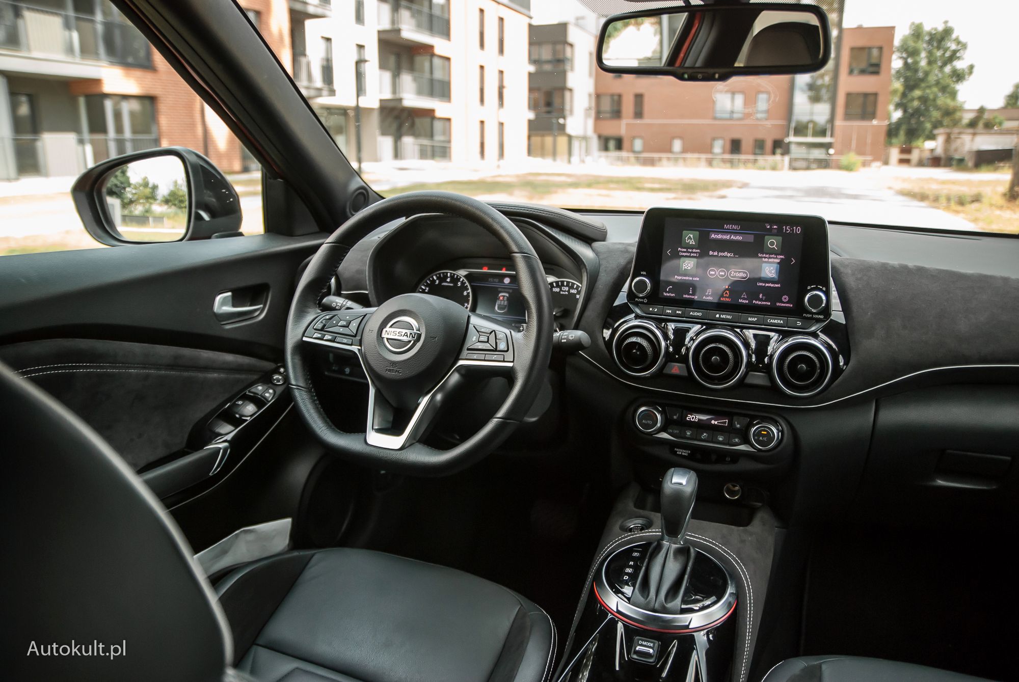 Nissan Juke - wnętrze