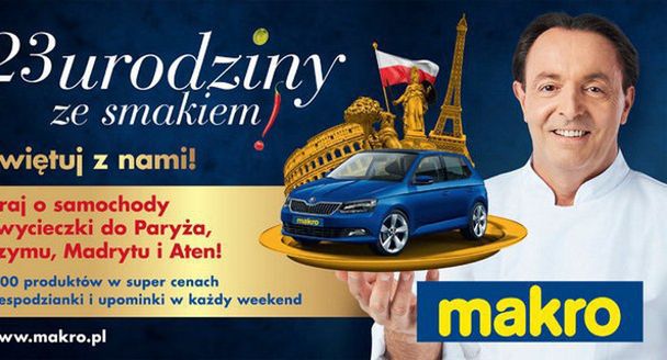 Makro kampanią z udziałem Michela Morana dziękuje za lojalność