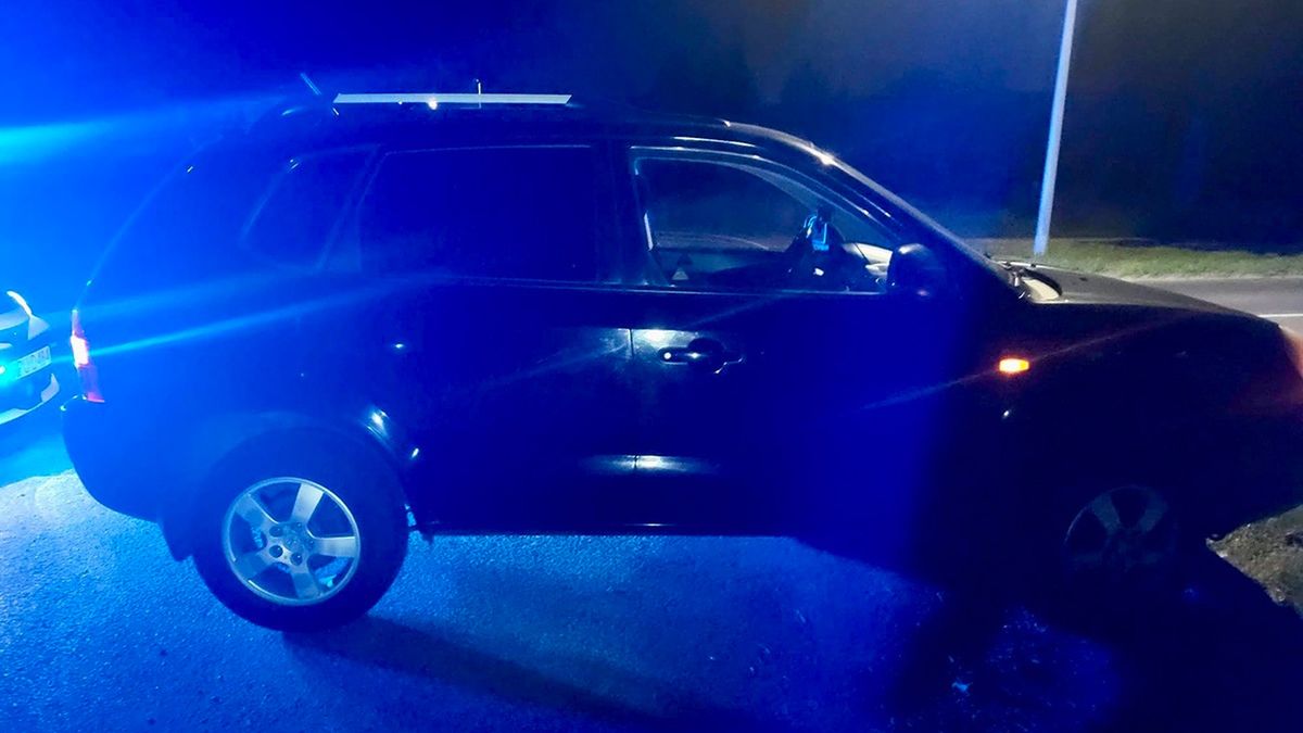 Pijany kierowca zatrzymany przez policję w Pile
