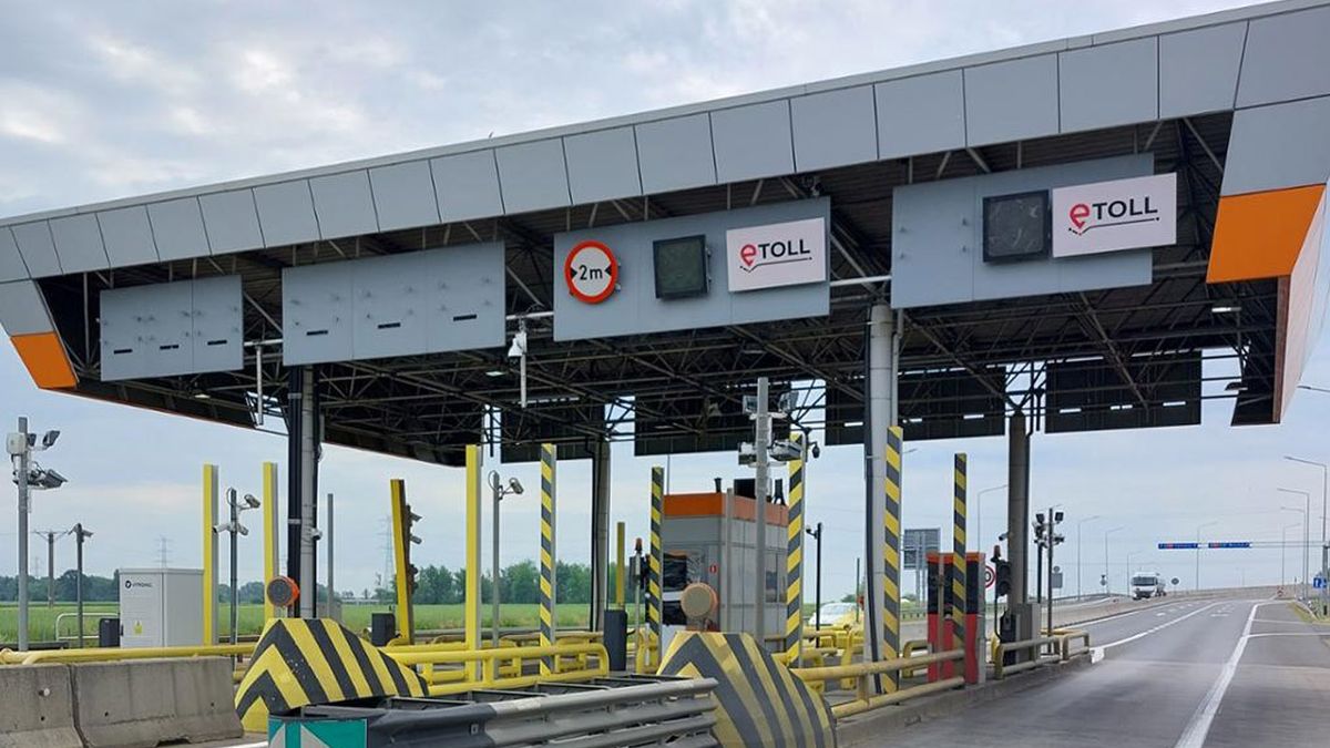 Bramki na autostradzie