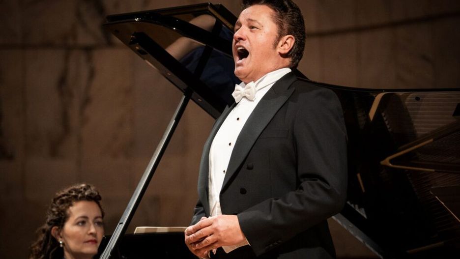 Sarah Tysman i Piotr Beczała w Filharmonii Narodowej © Piotr Łabanow / Filharmonia Narodowa