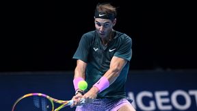 Tenis. ATP Finals: pewny początek Rafaela Nadala. Hiszpan rozprawił się z Andriejem Rublowem
