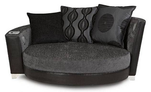 Trophy Cuddler Audio Sofa