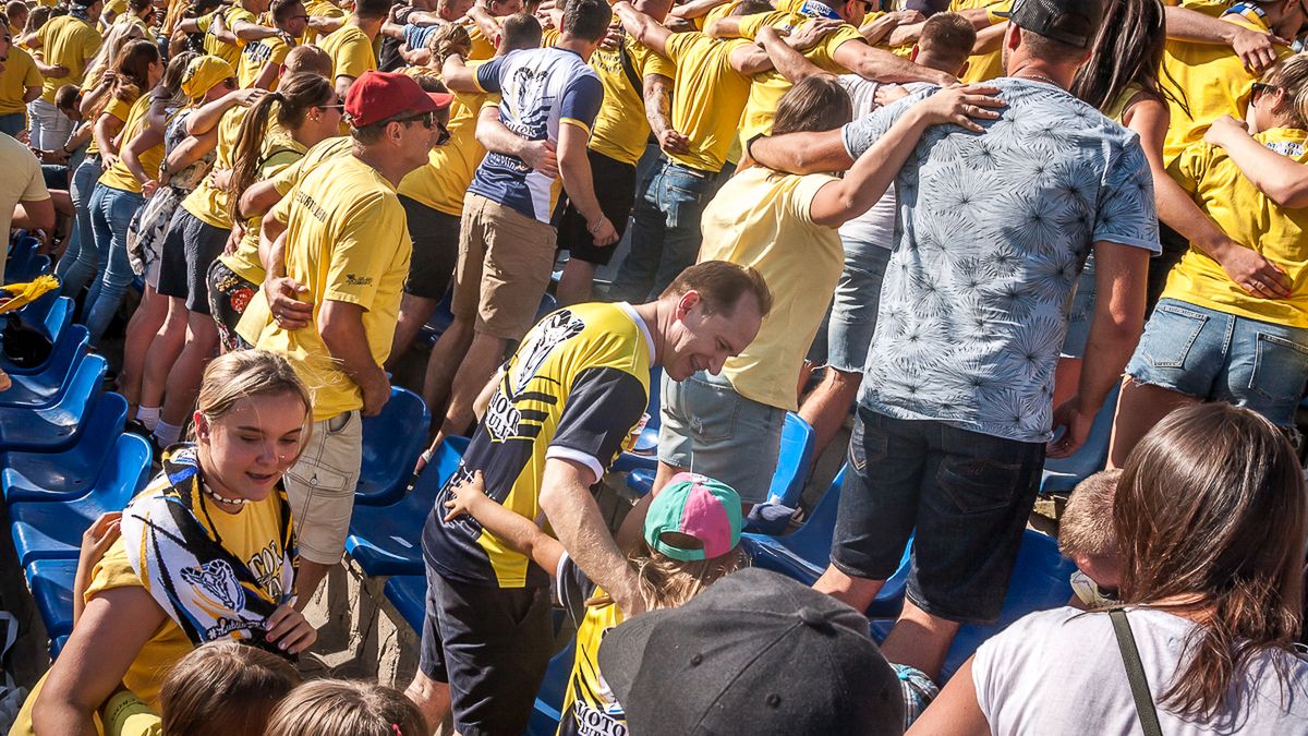 WP SportoweFakty / MIchał Chęć. / Kibice Motoru Lublin.