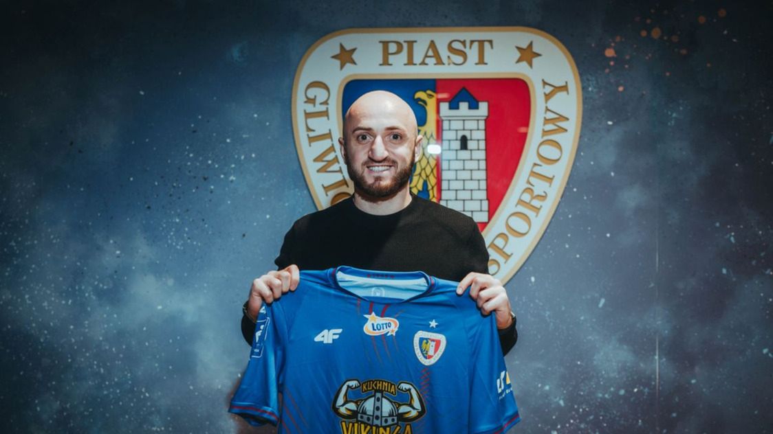 Walerian Gwilia został nowym piłkarzem Piasta Gliwice