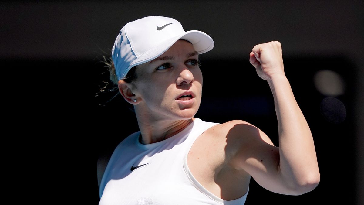 PAP/EPA / MICHAEL DODGE / Na zdjęciu: Simona Halep