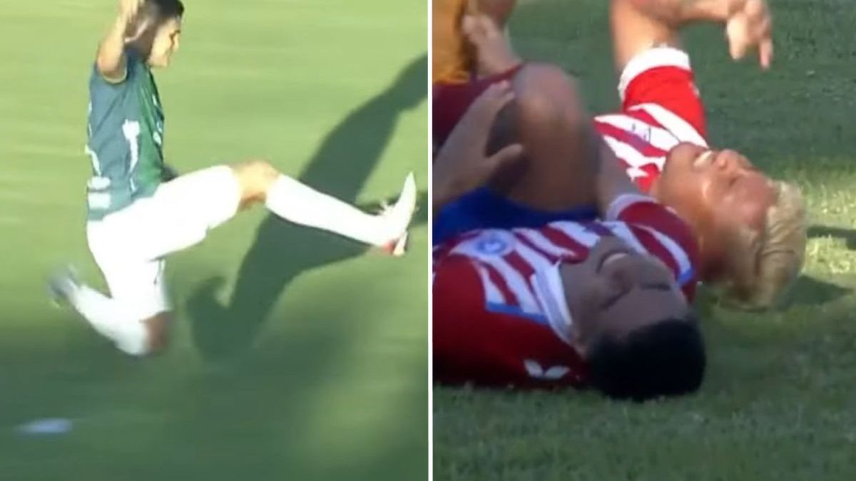 Andre Orellana popełnił brutalny faul w Hondurasie