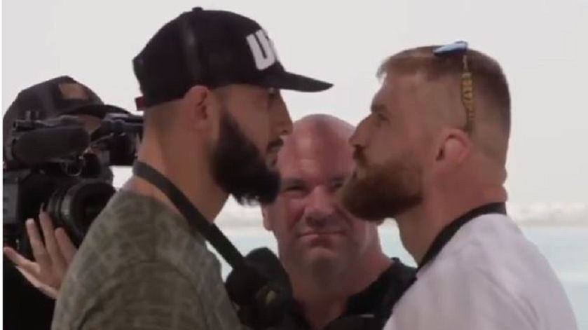 Zdjęcie okładkowe artykułu: Twitter / UFC / Na zdjęciu od lewej: Dominick Reyes i Jan Błachowicz