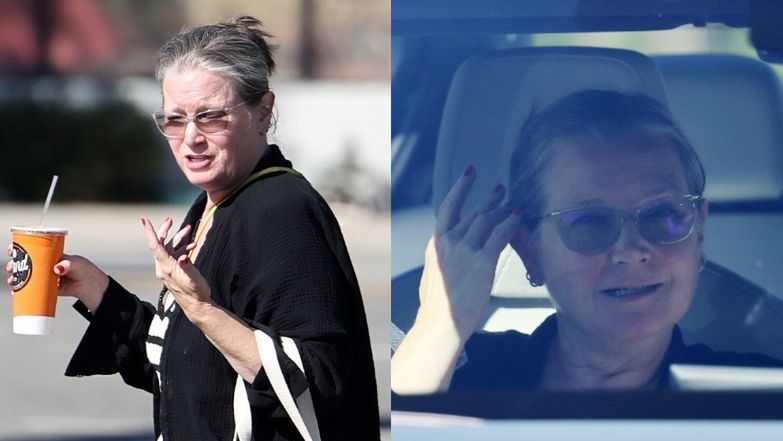 Bridget Fonda spotkała na swojej drodze paparazzi