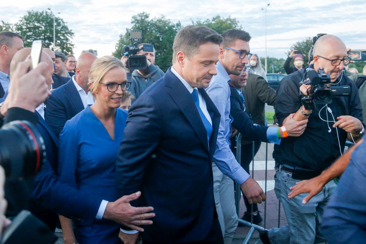 Rafał Trzaskowski, Małgorzata Trzaskowska - wybory prezydenckie 2020