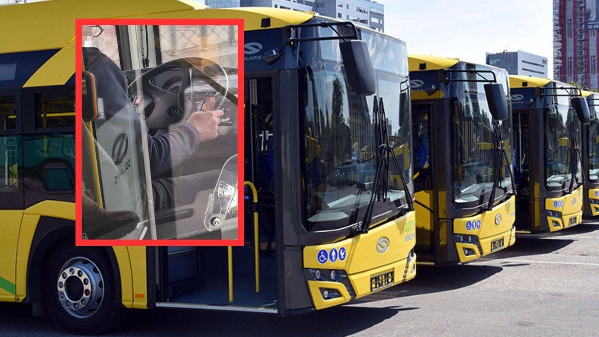 Kierowca jechał i oglądał Tik Toka. ZTM komentuje