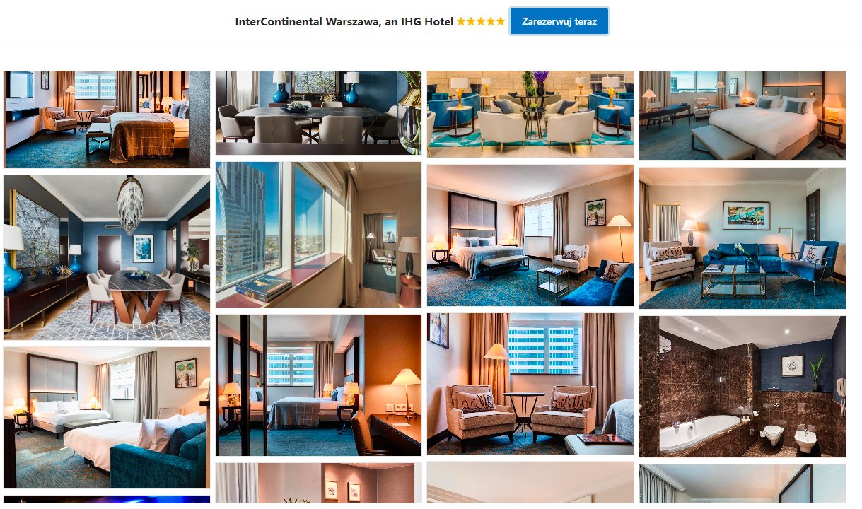 Hotel, w którym "mieszka" Caroline Derpienski