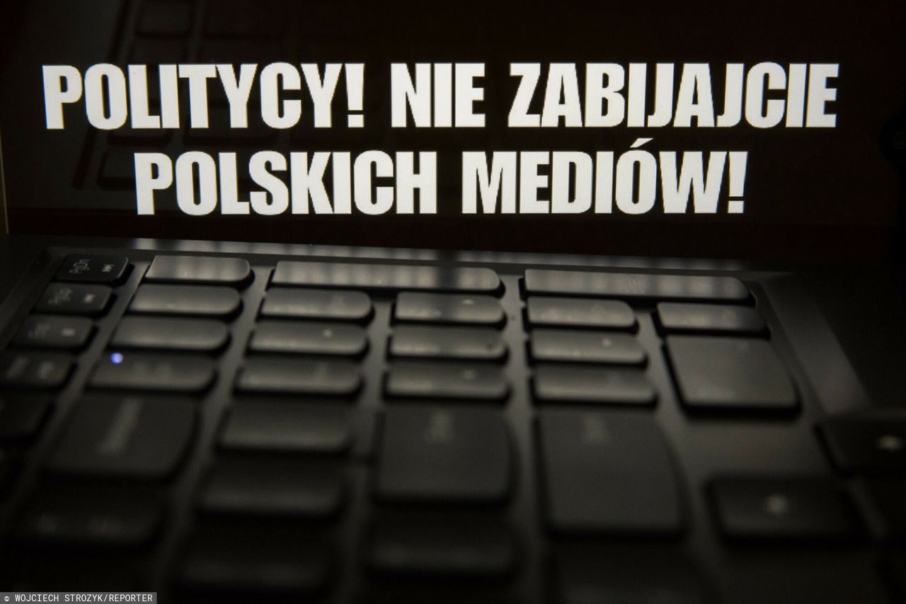 Protest mediów w związku z nowelizacją ustawy o prawach autorskich