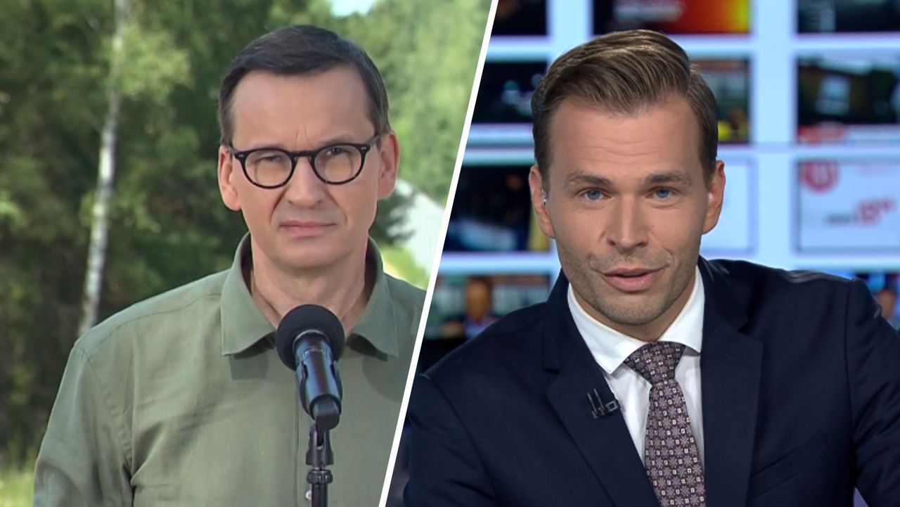 Morawiecki uderzył w TVN24. Błyskawiczna odpowiedź stacji