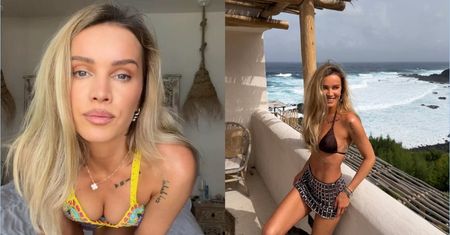 Maffashion w KOZAKACH I BIKINI pręży się nad basenem na Teneryfie (ZDJĘCIA)