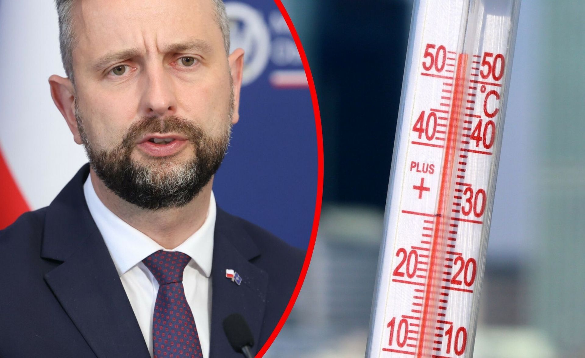 Incydent z kolumną rządową i upały w Europie - co się dzieje?