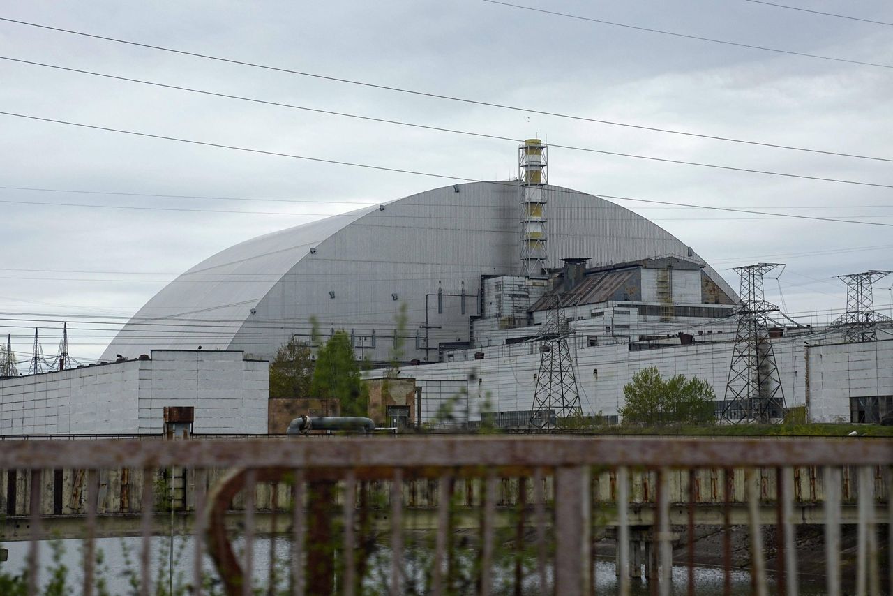 Ukraine honors Chernobyl heroes, warns of new nuclear threat from Russian aggression