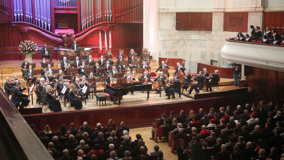 Warszawa. Podejrzenie koronawirusa w Filharmonii Narodowej.