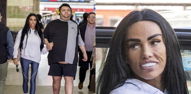 Niepokojąco SZCZUPŁA Katie Price sfotografowana z niepełnosprawnym synem na mieście (ZDJĘCIA)