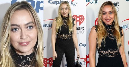 Mniej znana siostra Miley Cyrus pozuje na rozdaniu nagród