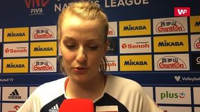 Liga Narodów Kobiet. Natalia Mędrzyk: Każdy wziąłby siedem punktów w ciemno