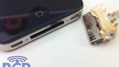 Uwaga: iPhone 4 też może się zapalić 1