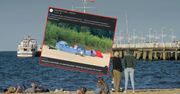 "Wylewają nieczystości do morza". Skandaliczne zachowanie na plaży