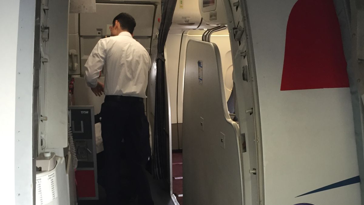 Pilot zmarł w czasie lotu 