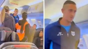 Szalone sceny w samolocie. Wiadomo, kim jest aresztowany pasażer