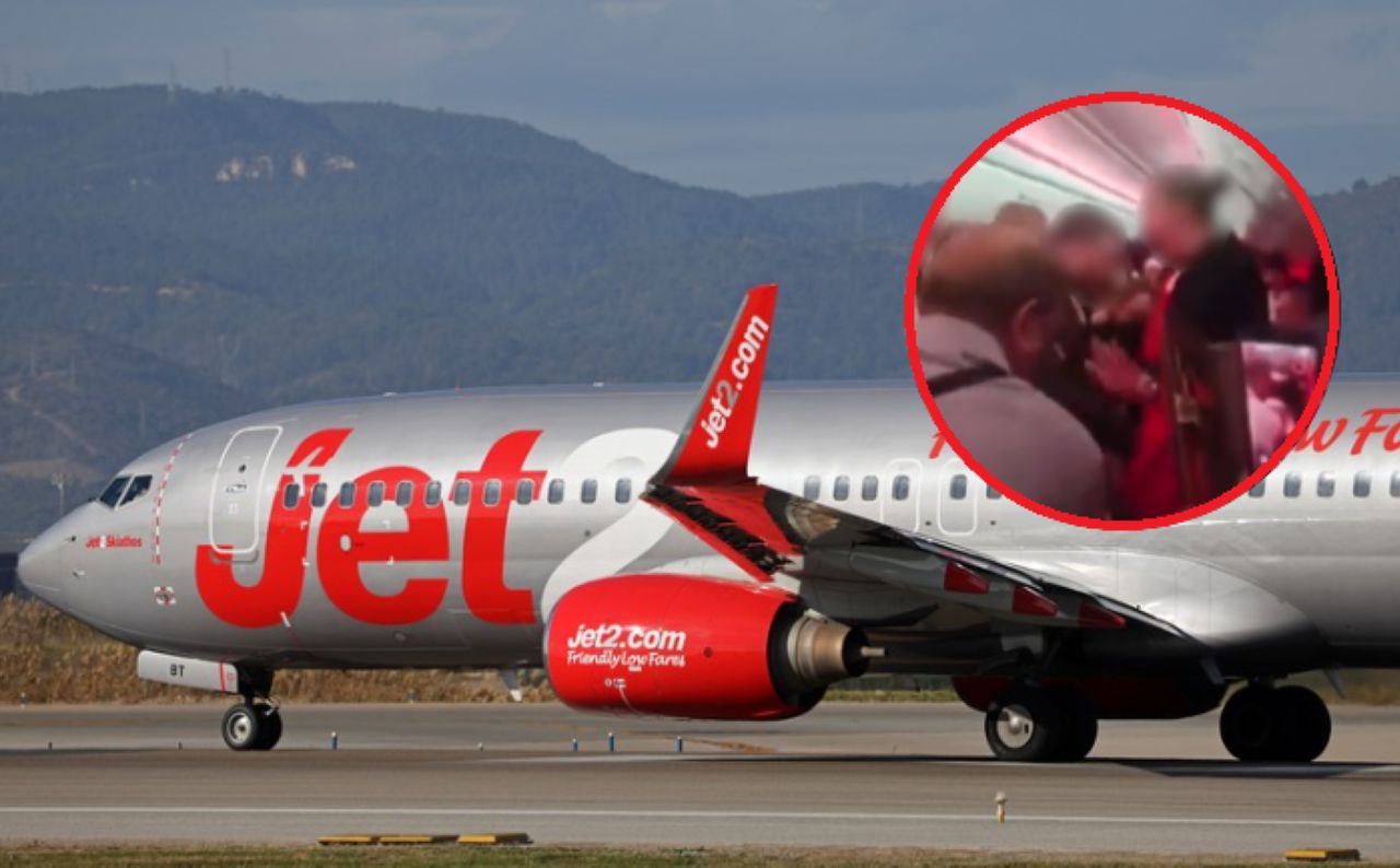 Szokujące sceny w trakcie lotu. Nagranie obiegło sieć