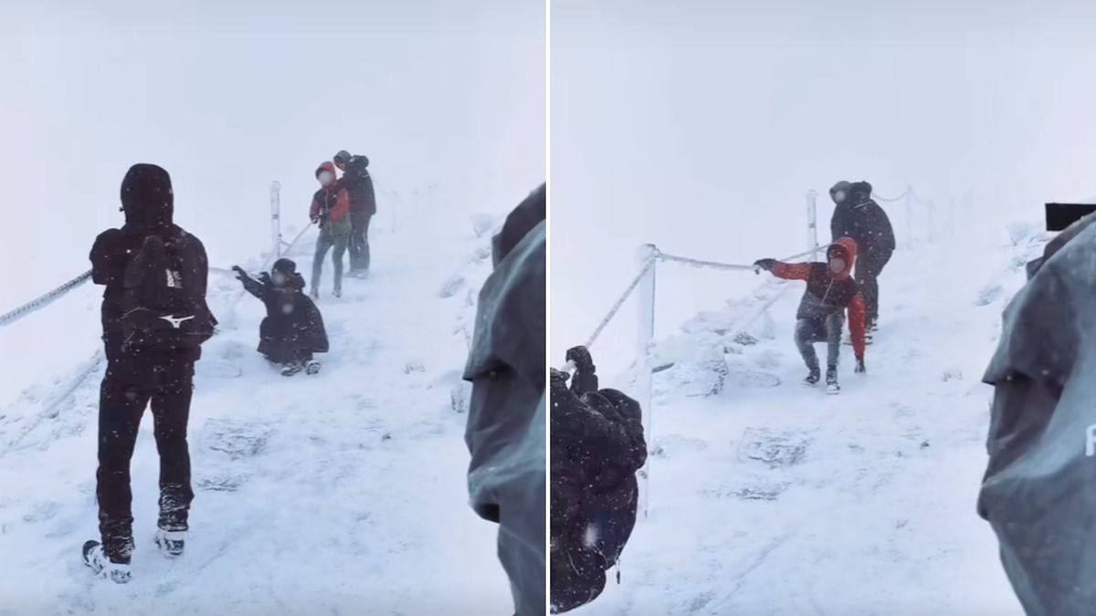 Porażające sceny w Tatrach.