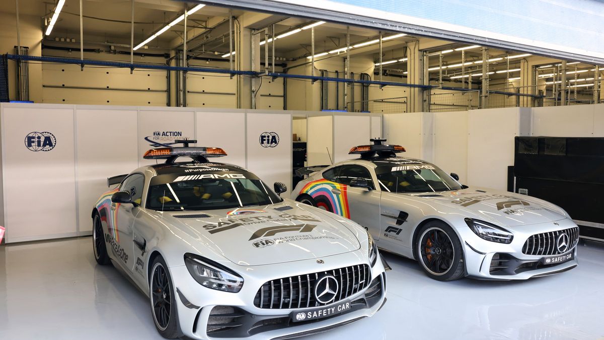 Materiały prasowe / Mercedes / Na zdjęciu: samochód bezpieczeństwa F1