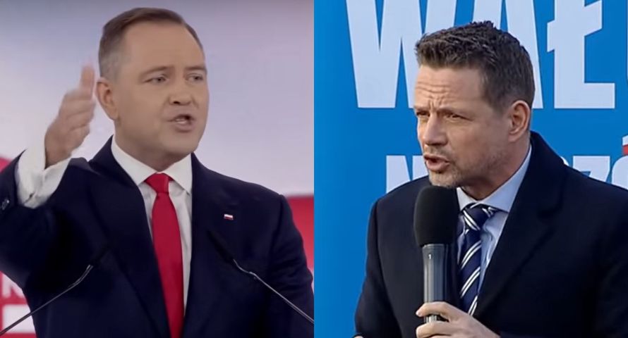 Upomnienie dla komitetów wyborczych Trzaskowskiego i Nawrockiego za ujawnienie danych pana Jerzego