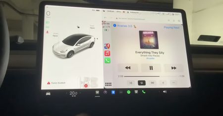 CarPlay w Tesli jest możliwy. Polak zrobił obejście